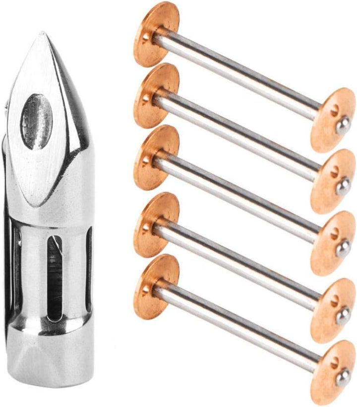 Oumefar Multifunktionale Shuttle Spulenkapsel 83505 8228 für Singer 27 28 127 128 Treadle Nähen für