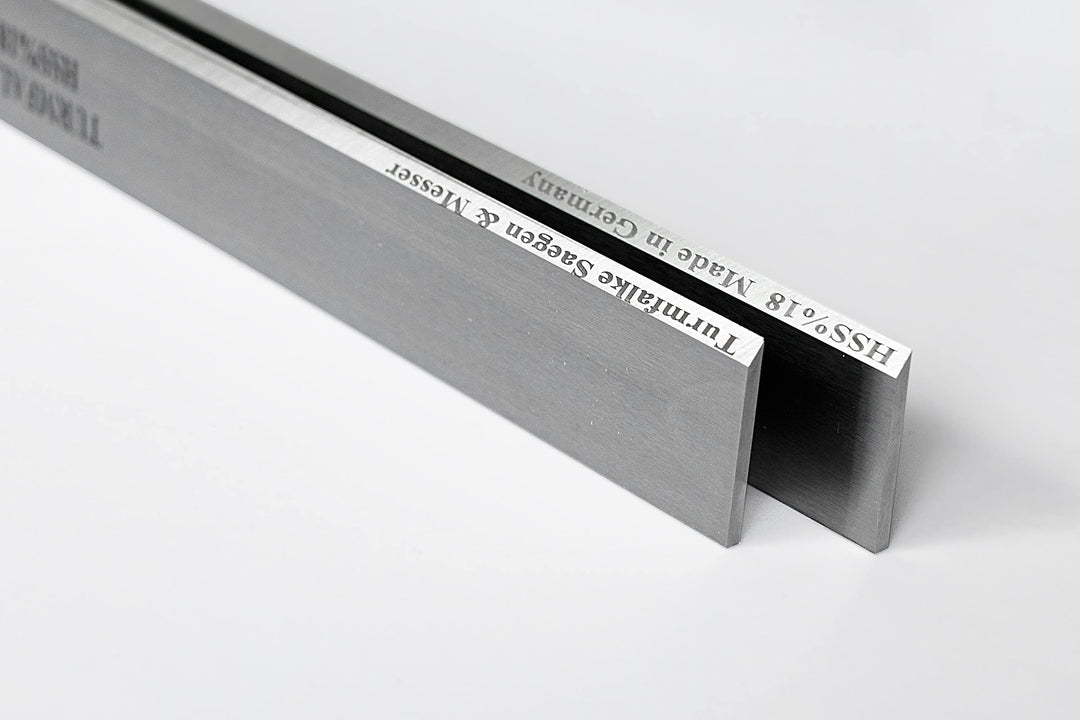 250mm - 640mm Hobelmesser/Streifenhobelmesser HSS%18 Extrascharf (Hochgeschwindigkeitsstahl (HSS), 6