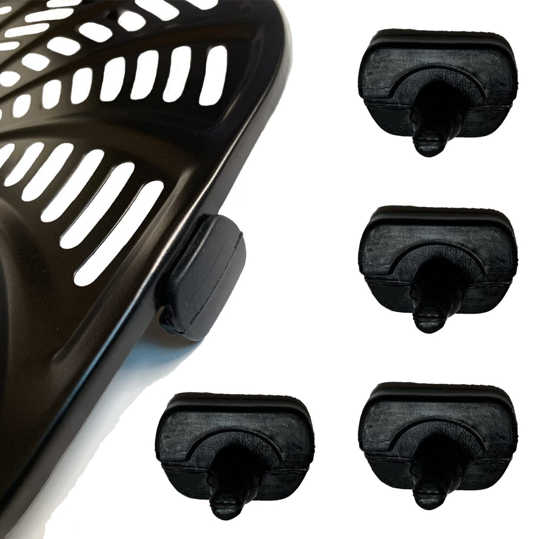 Luftfritteuse Gummifüsse für Gourmia Air Fryers, 4 Stück verbesserte Luftfritteuse Silikon-Gummi-Sto