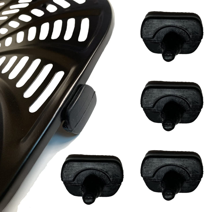 Luftfritteuse Gummifüsse für Gourmia Air Fryers, 4 Stück verbesserte Luftfritteuse Silikon-Gummi-Sto