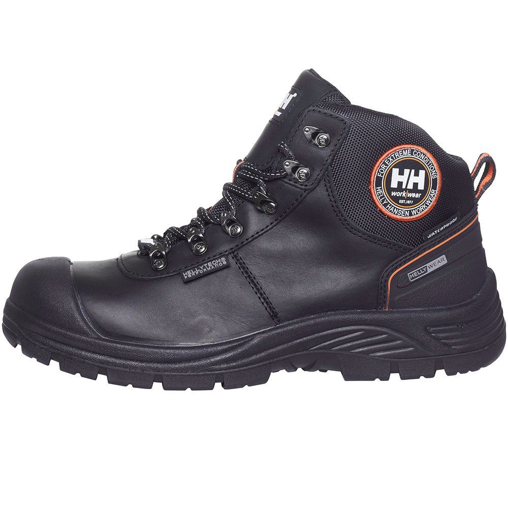 Helly Hansen Unisex 78250 Construction Shoe, Schwarz Orange, 48 EU, 48 EU