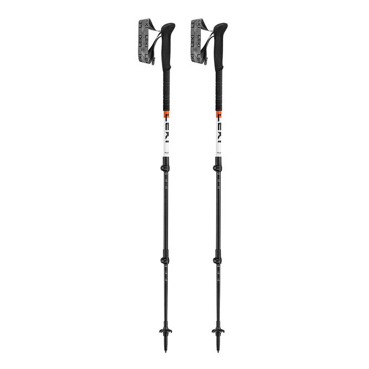 LEKI Skysolo white-black-neonorange 110 - 145 cm, white-black-neonorange 110 - 145 cm