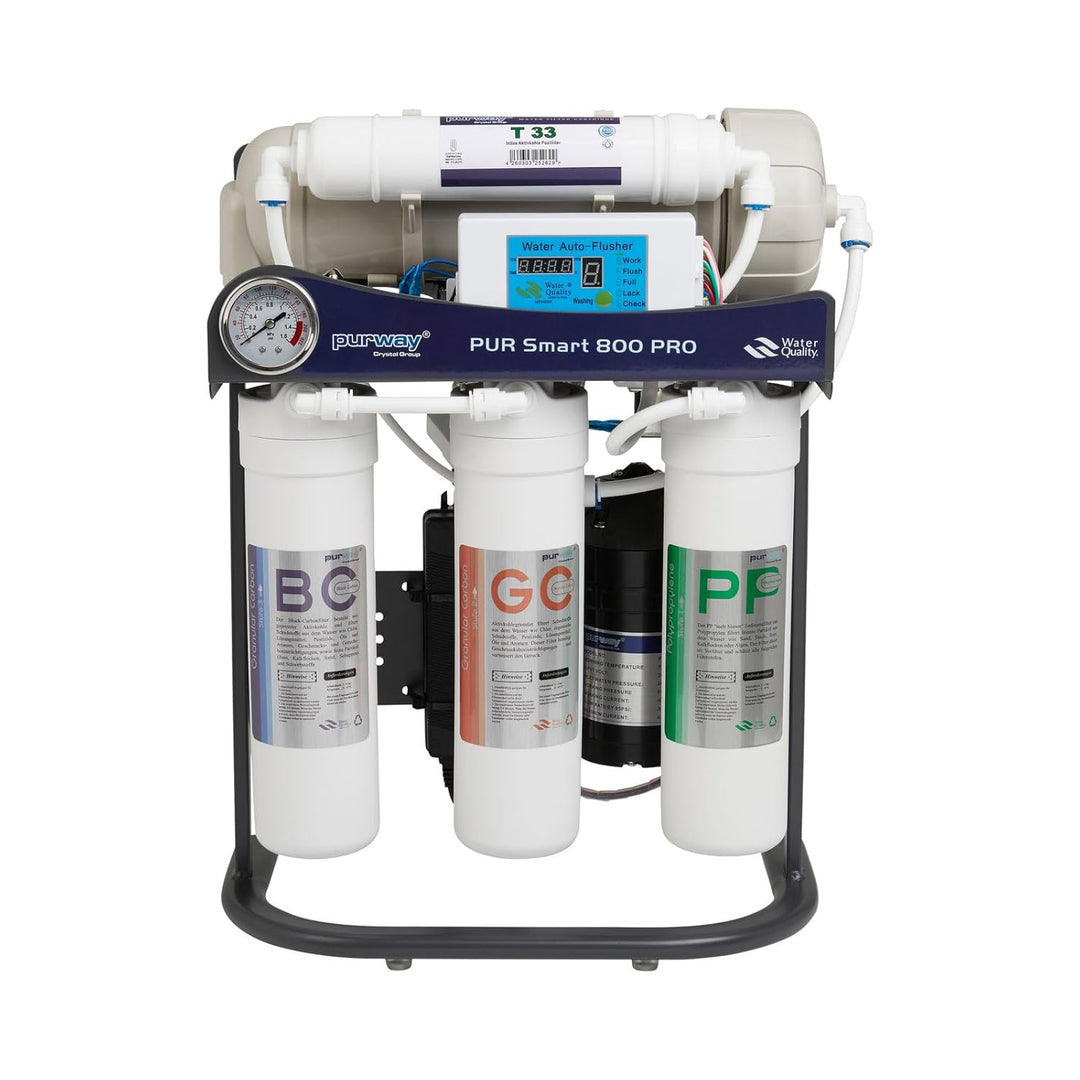 PUR Smart 800 PRO Umkehrosmoseanlage brushless bürstenlos + Ersatzfilterset