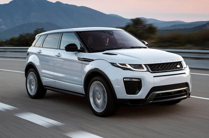 Fussmatten für Range Rover Evoque I 2011–2019, passgenau, rutschfest, verstärktes Gummi-Fersenpolste