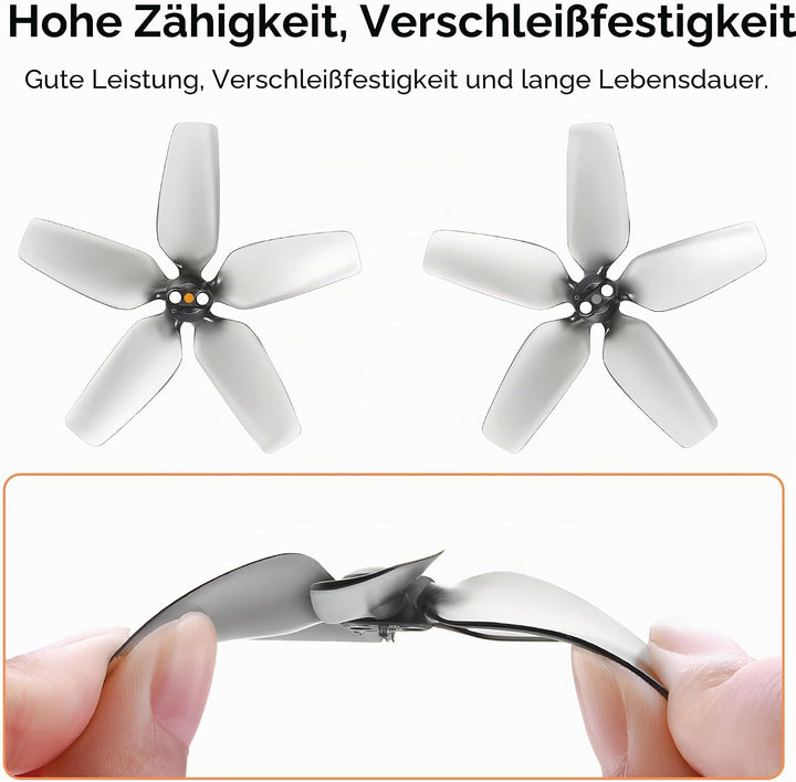 Propeller für DJI Avata Ersatzpropeller Blätter Geräuscharm Zubehör für DJI Avata Drohnenzubehör Exk