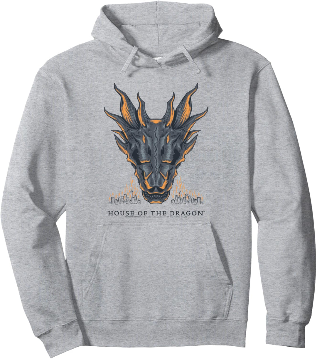 House of the Dragon Candlelit Dragon Head Pullover Hoodie