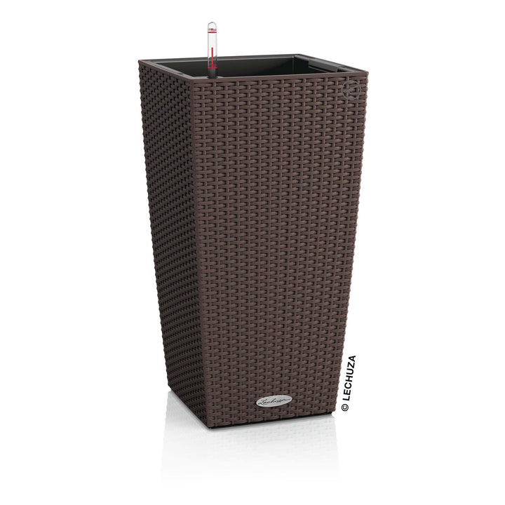 LECHUZA CUBICO Cottage 30 mokka 15225 29.5x29.5x56.5 cm Mokka, 29.5x29.5x56.5 cm Mokka