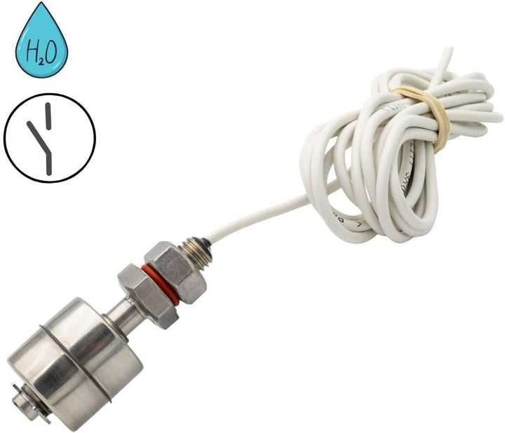 Elektrotechnik Schabus Mini-Schwimmerschalter Edelstahl 2VA Öffner/Umkehrfunktion, 1 Stück, 200941