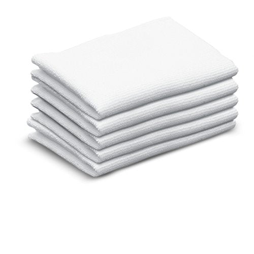 Kärcher Frottee-Tücher für Dampfreiniger (6.960-019.0) - Originalprodukt - 5 Stück - Geeignet für Da
