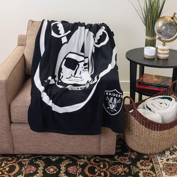 FOCO Supreme Slumber NFL Plüsch Las Vegas Raiders, Las Vegas Raiders