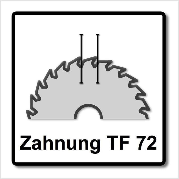 Festool 493201 Spezial-Sägeblatt Alu 210x2,4x30 TF72, 210x2,4x30 TF72