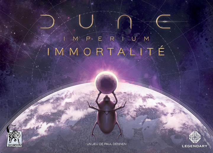 Dune Imperium (Erweiterung: Unsterblichkeit) - Gesellschaftsspiel - französische Version