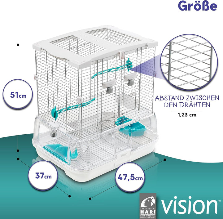 Vision II Model S01 Vogelheim, Vogelkaefig, klein, S01