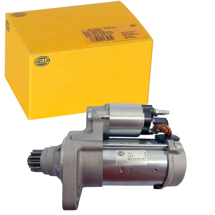 HELLA - Starter/Anlasser - 12V - 2kW - für u.a. VW Golf VI (5K1) - 8EA 011 611-871
