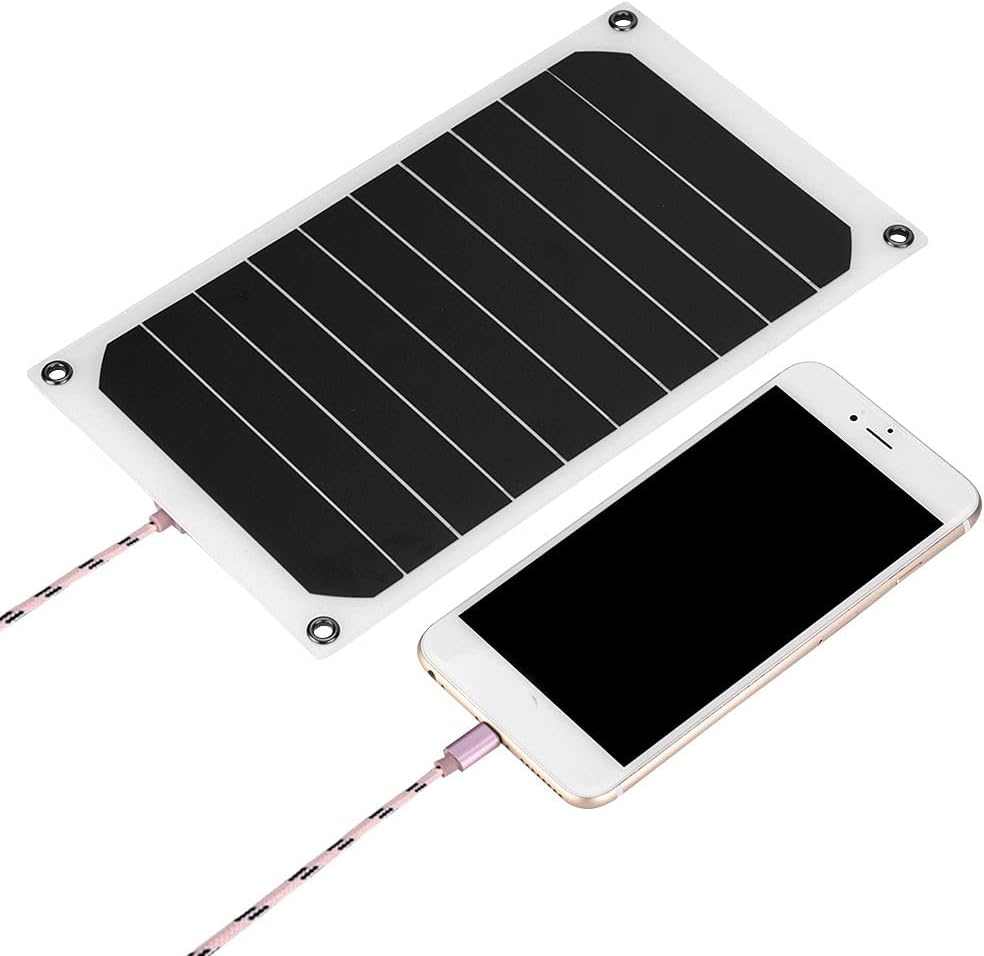 Mobil Solar Ladegerät 10W IP64 Wasserdichtes SolarPanel mit USB Anschluss klein Solarpanel für Handy