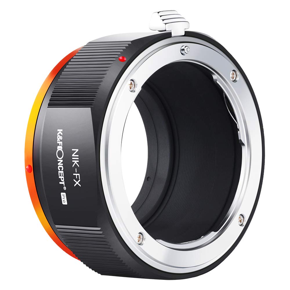 K&amp;F Concept M11115 Nikon-FX Hochpräziser Adapterring Objektivadapter für Nikon AI/F Mount Lens to Fu