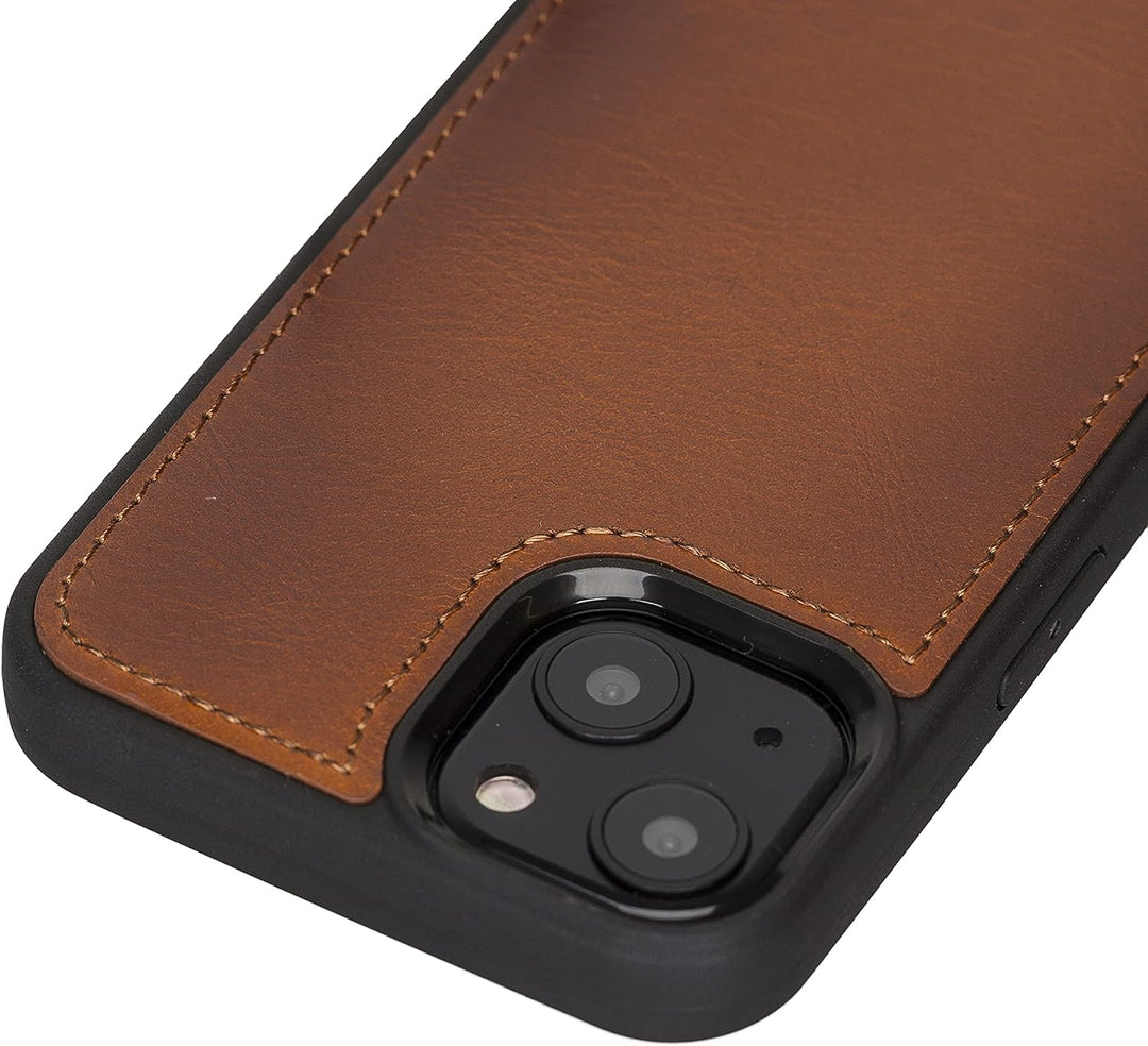 Solo Pelle Lederhülle für das iPhone 13 in 6.1 Zoll Stanford Case Leder Hülle Ledertasche Backcover
