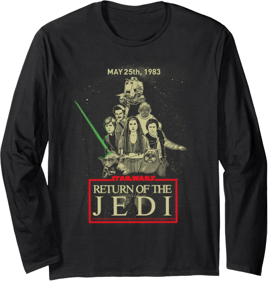 Star Wars Return of the Jedi 40th Anniversary May 25th 1983 Langarmshirt