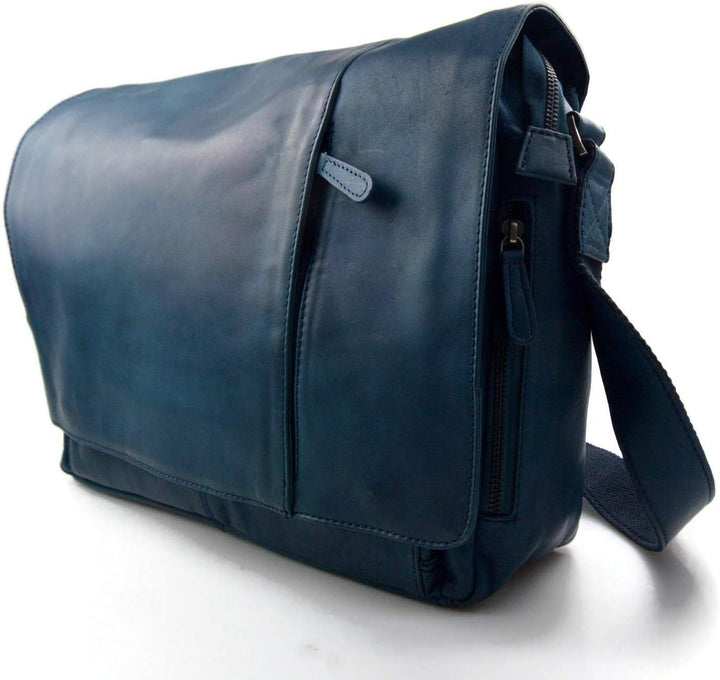Leder herren damen tablet tasche notebook tasche messenger ledertasche umhangetasche schultertasche