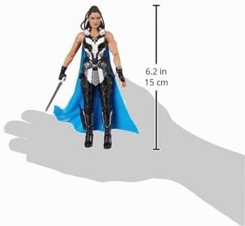 Marvel Hasbro Legends Thor: Love and Thunder 15 cm grosse King Valkyrie Action-Figur, 1 Accessoire,