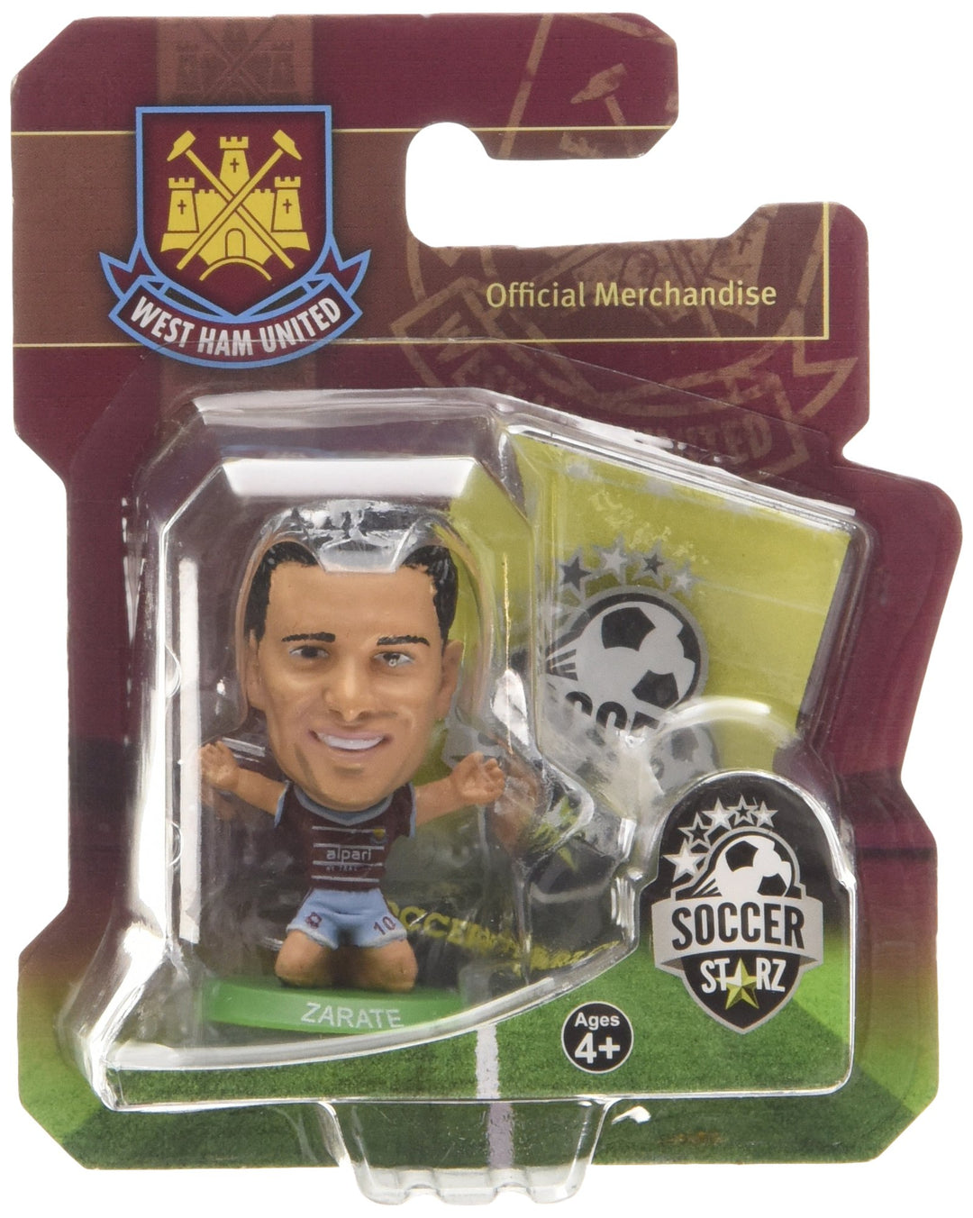 SoccerStarz West Ham Mauro Zárate Home Kit