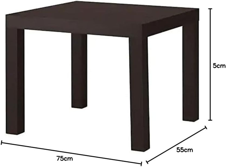 IKEA Lack Beistelltisch in schwarz; (55x55cm)