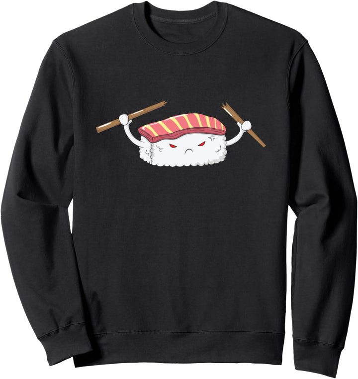 Wütendes Nigiri-Sushi Sweatshirt