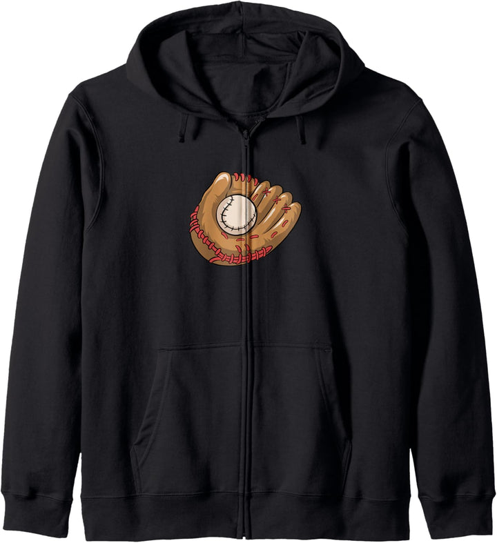 Baseball Glove Baseball Player Kapuzenjacke