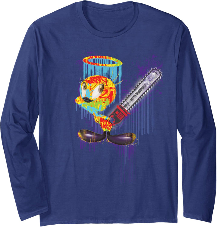 Looney Tunes Audacious Tweety Langarmshirt