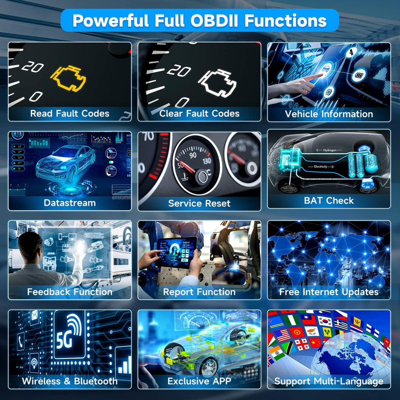 AUTOPHIX 3310 OBD2 Bluetooth Adapter Vollständiges System OBD2 Diagnosegerät Bluetooth Kompatibel mi