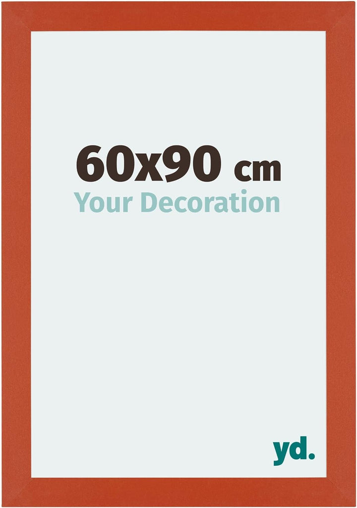 yd. Your Decoration - Bilderrahmen 60x90 cm - Bilderrahmen aus MDF mit Acrylglas - Antireflex - Ausg