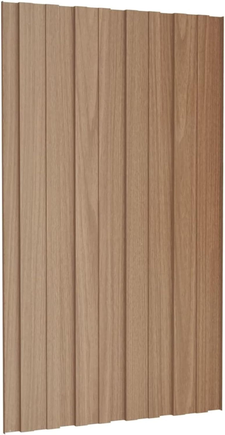 Gecheer 36 STK. Dachpaneele Dachpfannen Profilblech Trapezblech Dachblech Stahlblech Trapezbleche Da
