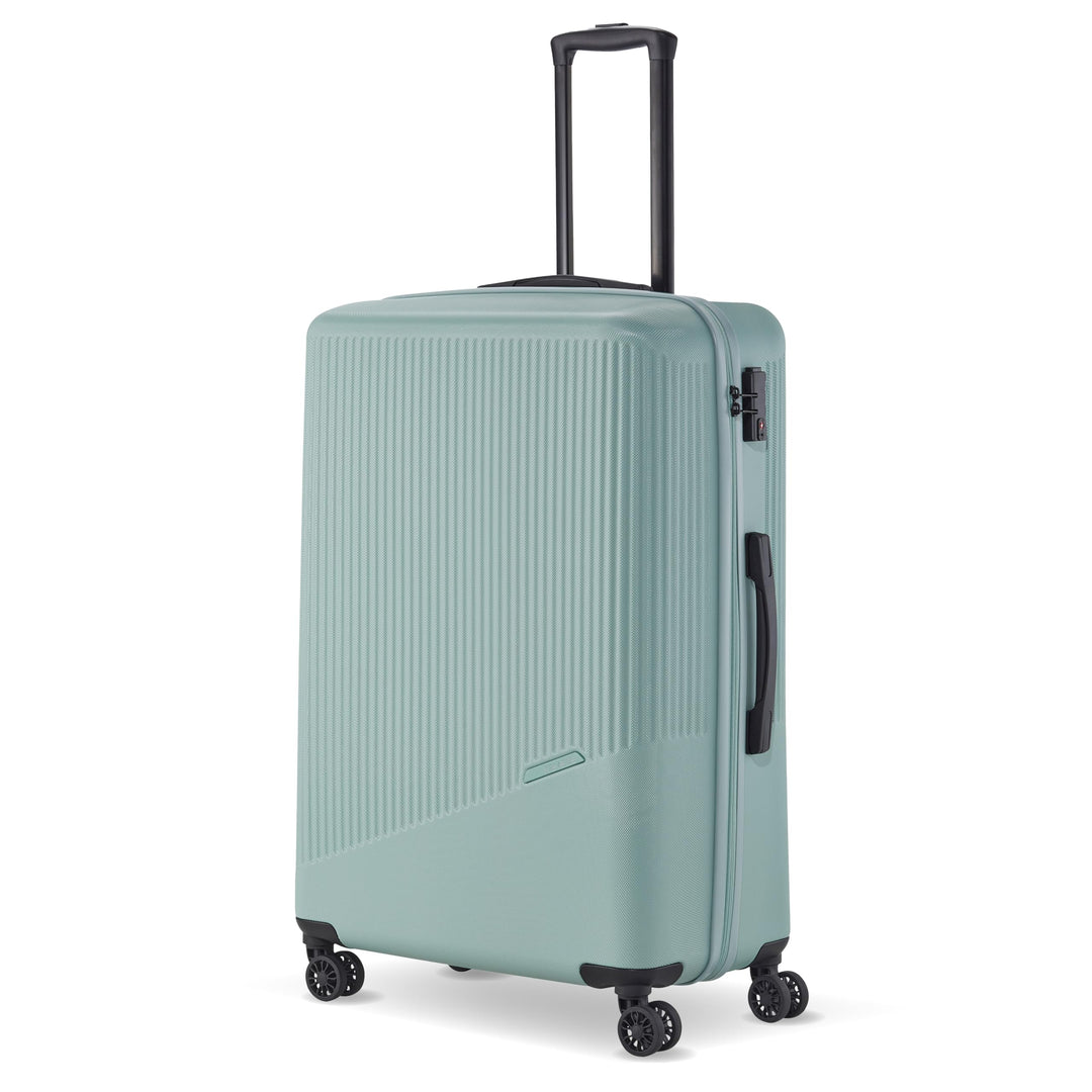 travelite 4-Rad Hartschalenkoffer gross 96 Liter, Gepäck Serie BALI: ABS Hartschalen Trolley mit TSA