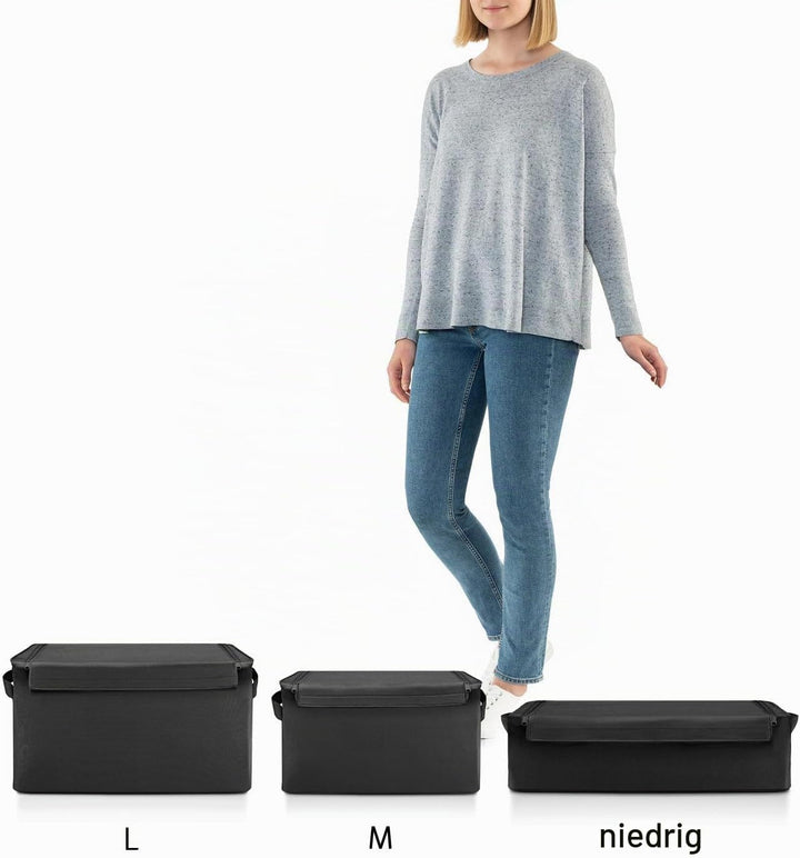 reisenthel storagebox L, Couleur:schwarz, Schwarz