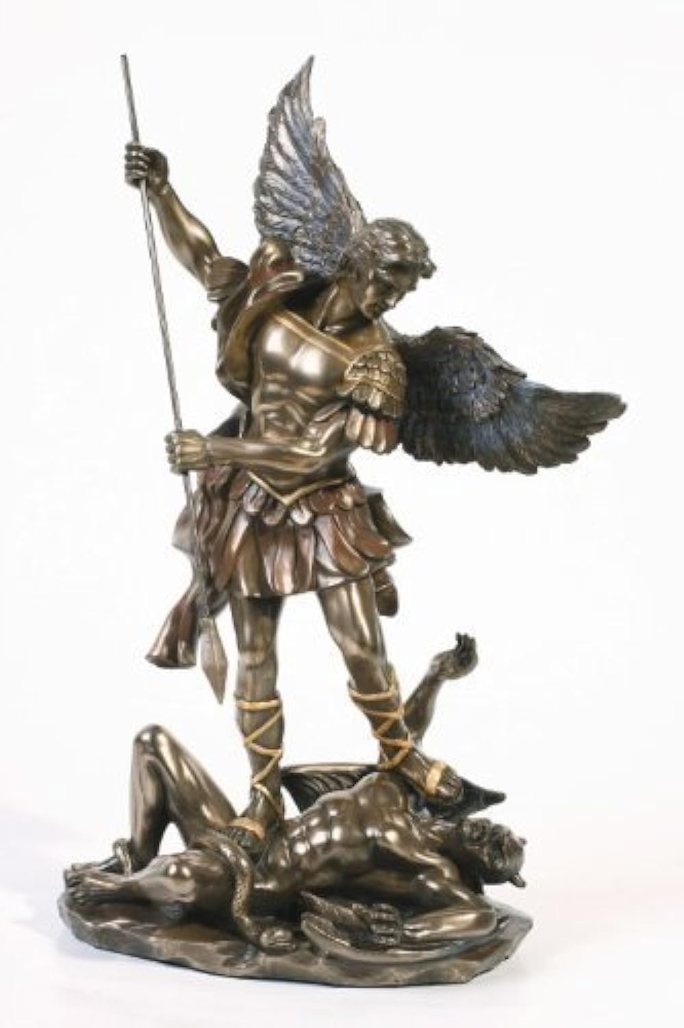 * Sale * - Archangel St Saint Michael Statue Sculpture Magnificent by Pacific Giftware