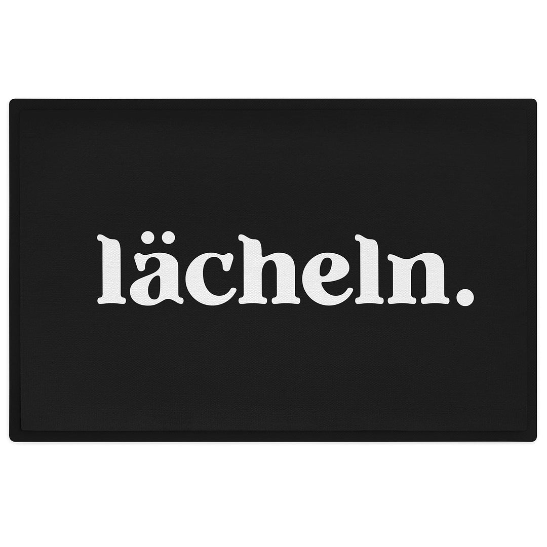 Trendation - Lächeln Fussmatte Aussen und Innenbereich 60x40 cm