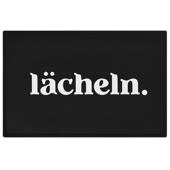 Trendation - Lächeln Fussmatte Aussen und Innenbereich 60x40 cm