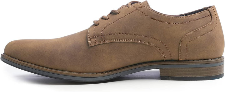 Feversole Men's Classic Dress Marc Herren Anzugschuhe Derby Schnürschuhe Business Schuhe Formale Mod