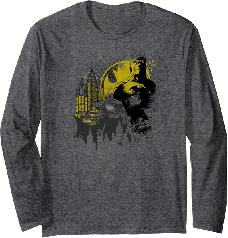 Batman The Dark City Langarmshirt