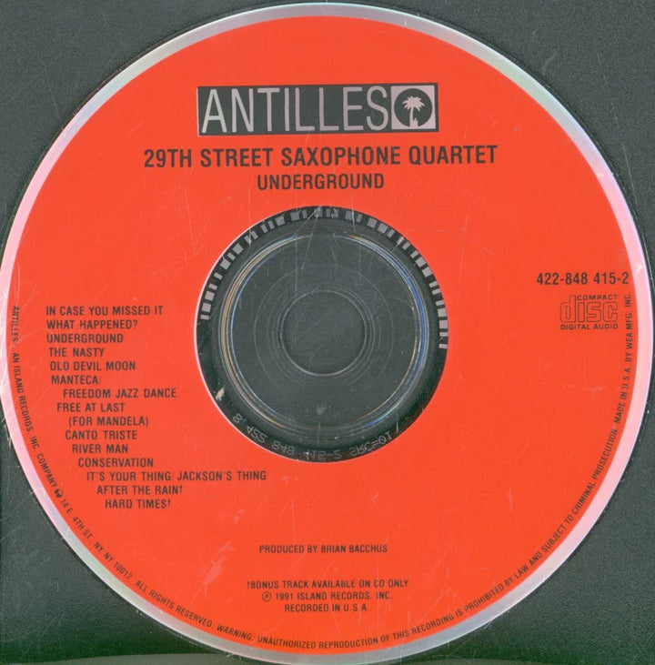 Underground, Audio-CD