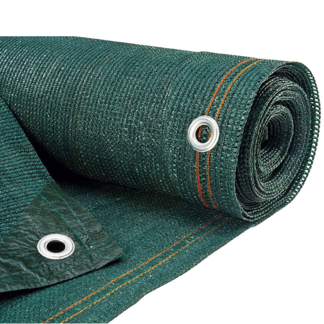 WerkaPro 07268 Sichtschutzfolie, Sichtschutz, Grün, verstärktes Gewebe, 220 g/m², Rolle mit 10 x 1,2