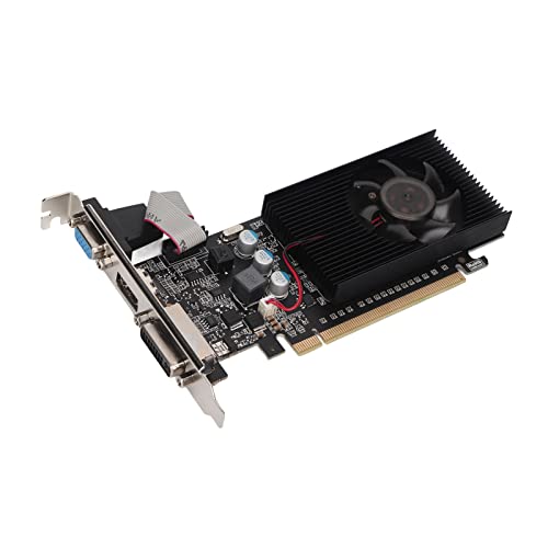 GT610 Grafikkarte, 64bit 810MHz 2GB DDR3 Grafikkarte, 2560x1600 PC Grafikkarte, PCI Express 2.0, DVI