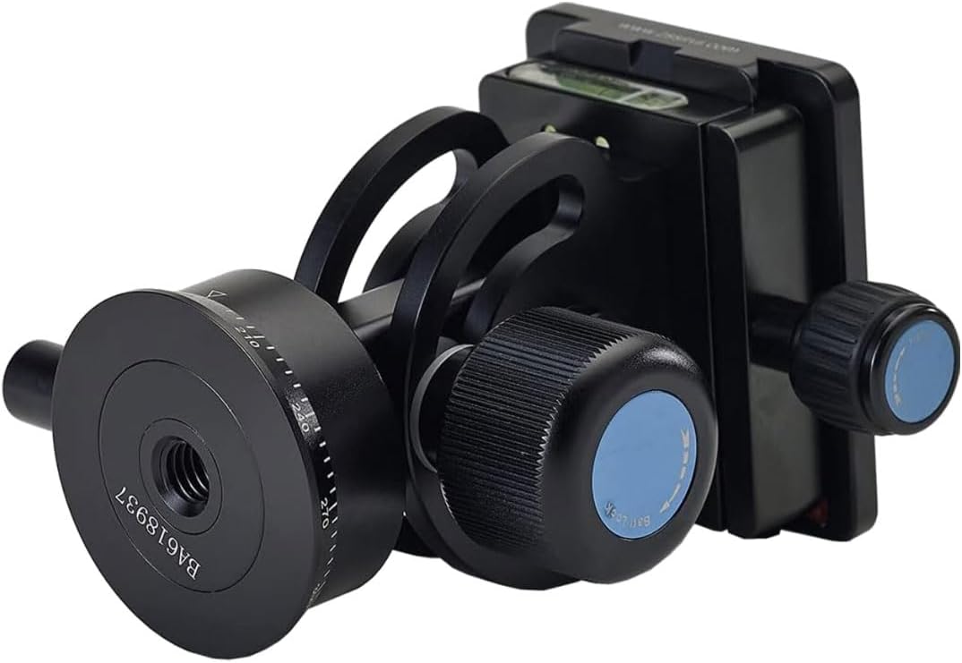 Sirui L-20S Panoramaneigekopf (inkl. Wechselplatte mit Transportbeutel, geeignet für Einbeinstative)