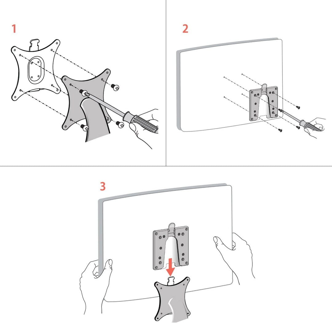 Ergotron 60-589-060/Monitor Quick Release Bracket.
