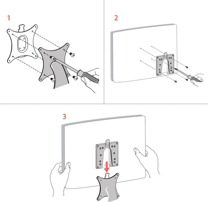 Ergotron 60-589-060/Monitor Quick Release Bracket.