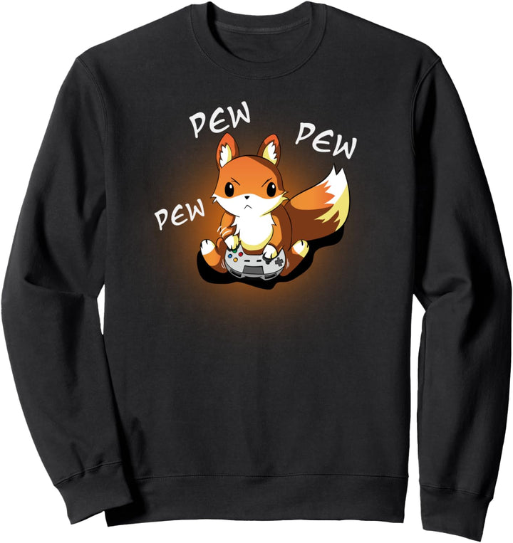 Angry Gamer Fox, Kawaii niedliches Gaming Design für Zocker Sweatshirt