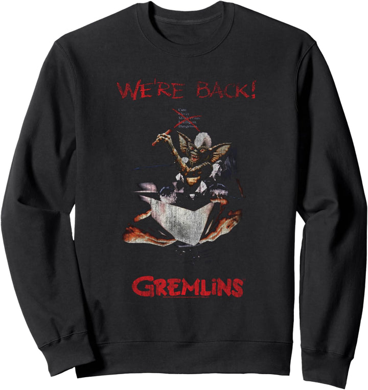 Gremlins Distressed Spike Poster Sweatshirt