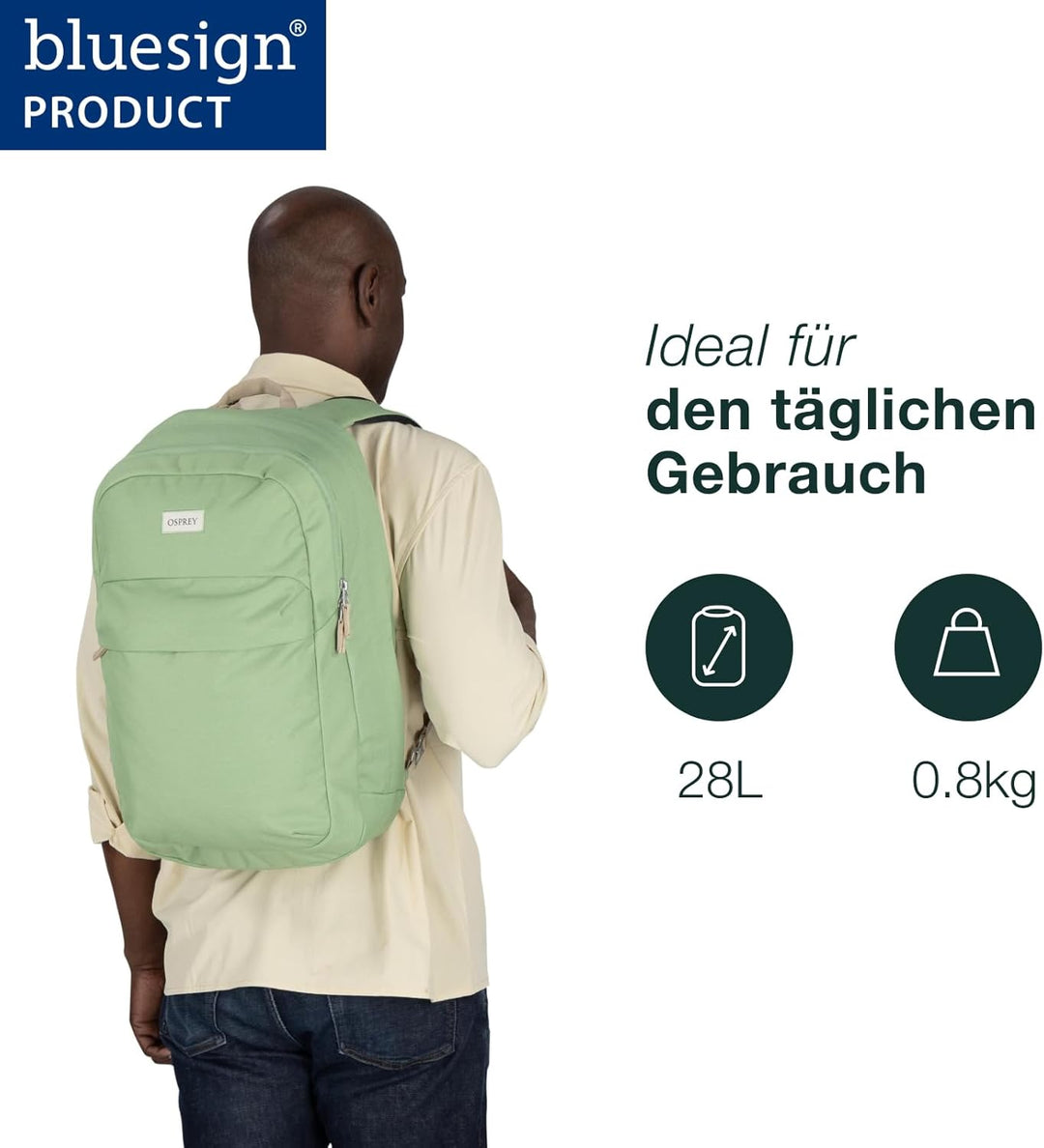 Osprey Arcane Unisex Rucksack Latte Brown O/S - Fassungsvermögen 30L, Latte Brown O/S - Fassungsverm