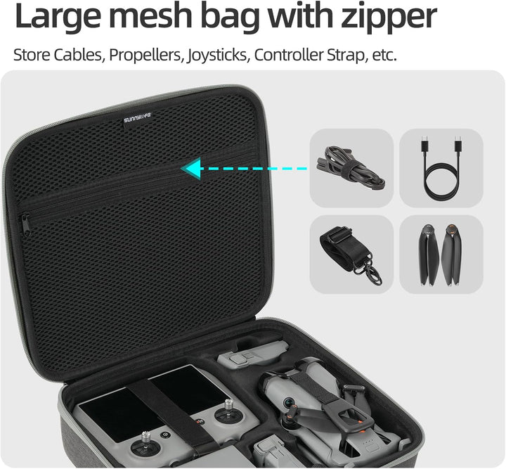 ZJRXM Tragetasche für DJI Mini 5 Pro Drone Zubehör, Tragbare Aufbewahrungstasche für DJI Mini 5 Pro,