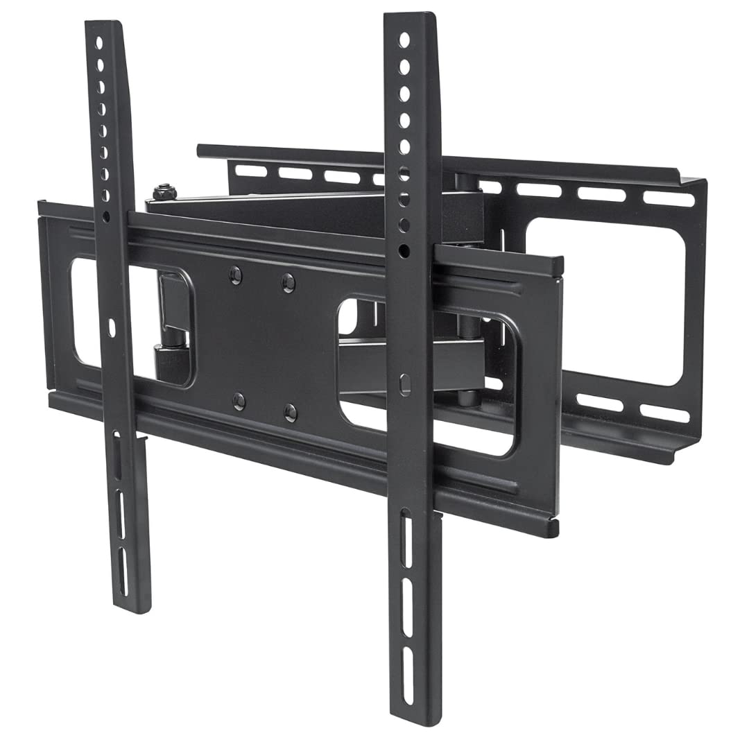 Manhattan 461252 Universal TV-Wandhalterung für Flachbildschirme und Curved Displays neigbar und sch